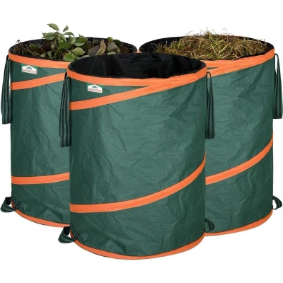 Afbeelding van Gardebruk Popup tuintas groen inhoud 165 liter , set van 3 stuks