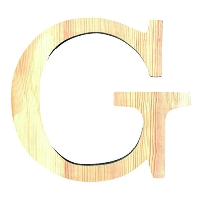 Afbeelding van Artemio houten letter G 19 cm