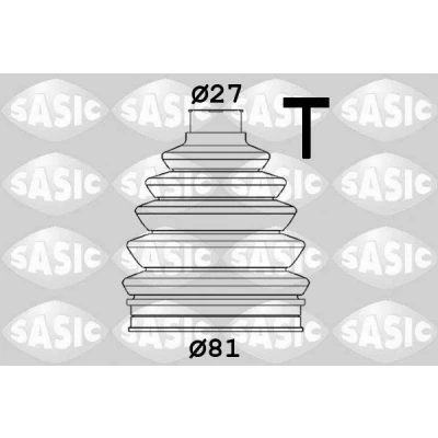 Afbeelding van SASIC 1906172 Aandrijfashoes Wielzijde Thermoplastic MERCEDES BENZ: B Class, A Class