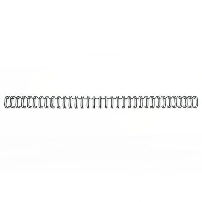 Image de GBC WireBind 9.5 mm 34 anneaux A4 (210 x 297 mm) 85 feuilles noir 100 unités fil de ligature pour W20, W25E; Rexel WB606