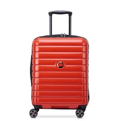 Afbeelding van Delsey Paris Shadow 5.0 SLIM 4ROLLEN Kabinentrolley 55 CM Trolley, Maat: One Size, Intensives rot