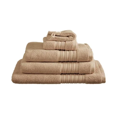 Afbeelding van Beddinghouse Sheer set van 3 Gastendoekjes 30x50 cm Goud