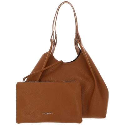Afbeelding van Gianni Chiarini Dua 9720 Schoudertassen Dames Bruin Maat ONESIZE