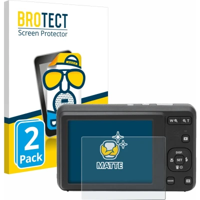 Afbeelding van BROTECT Screenprotector voor Kodak Pixpro FZ55 Folie Beschermfolie matte (2 Stuks)