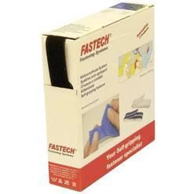 Afbeelding van FASTECH® B25 SKL02999910 Klittenband Om vast te plakken Hotmelt Lusdeel (l x b) 10 m 25 mm Zwart