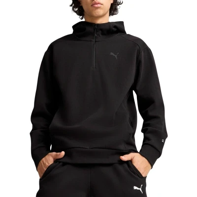 Afbeelding van Puma MIT Halbem Reissverschluss Hoodie, Heren, Maat: Medium, Black