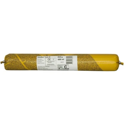Afbeelding van Sikaflex tank n voegkit met hoge chemische bestendigheid 600 ml, betongrijs, worst