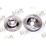 Afbeelding van KRAFT 6051050 Remschijf 290, 290,0 10,0 5 volledig MERCEDES BENZ: C Class Saloon, CLK Coupe, T modell