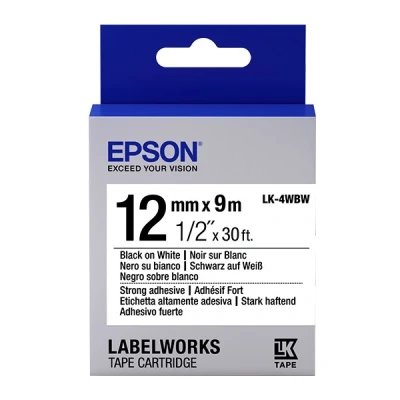 Image de Epson LabelWorks LK 4WBW bande d&#039;étiquettes 1 rouleau(x)