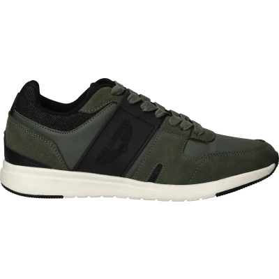 Afbeelding van PME Legend Stinster Sneakers laag, Heren, Maat: 43, Groen Leer en textiel