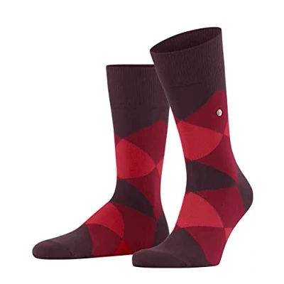 Afbeelding van Burlington Clyde Onesize Sokken, Heren, Maat: 41 46, Rot