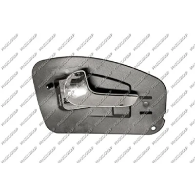 Afbeelding van PRASCO OP0308506 Deurgrepen Binnen, Links achter chroom/zwart OPEL: Corsa C Hatchback