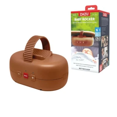 Afbeelding van ZAZU Automatische Babywip Baby Rocker Brown