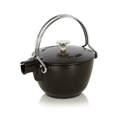 Afbeelding van Staub Theepot , Rond 16,5 Cm Zwart