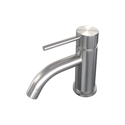 Afbeelding van Brauer Brushed Edition Fonteinkraan opbouw uitloop 11. 5cm PVD geborsteld RVS