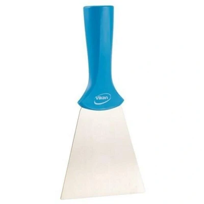 Afbeelding van Vikan Hand Scrapers and Scratches Hygiene Scraper with Stainless Steel Blade Blue 100mm Screw Thread