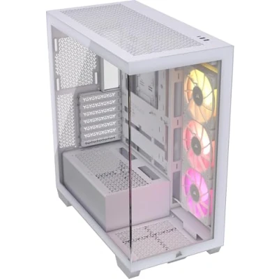 Afbeelding van Corsair iCUE LINK 3500X RGB White Midtowermodel ATX Tempered Glass wit