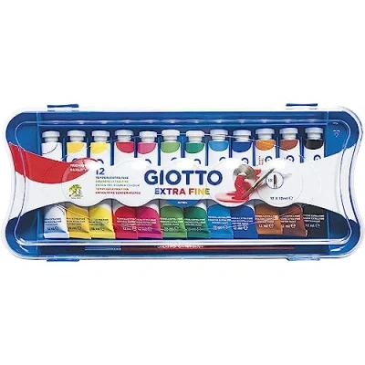 Image de GIOTTO peinture à tempera 12 ml (pack de 12)