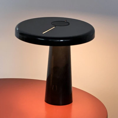 Afbeelding van Martinelli Luce Hoop LED tafellamp in zwart