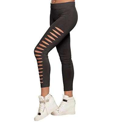 Afbeelding van Boland Legging Gaps zwart (M) Volwassenen Danser/danseres 80&#039;s &amp; 90&#039;s Disco