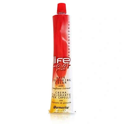 Afbeelding van FARMAVITA Life Color Plus Hair Colouring Cream Haarkleur creme kleuring 100ml 08R / 8.4 Light Copper Blonde