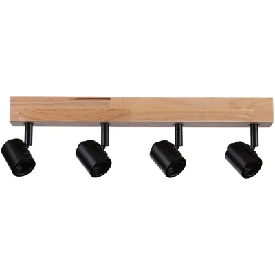 Afbeelding van Paulmann Arvid 66773 Wandspot E27 Zwart, Hout (licht)