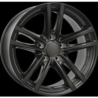 Afbeelding van RIAL 5 gat 17duim 120mm lichtmetalen Velg X10 Mat zwart/gepolijst 75732W34