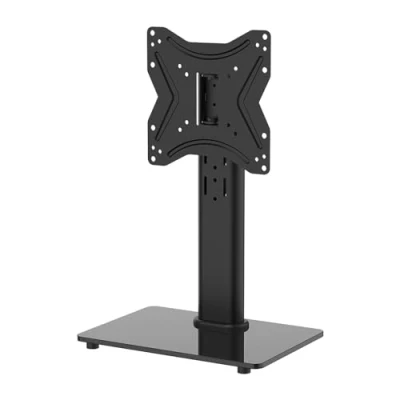 Afbeelding van GRIFEMA GB1005 2, tv standaard voor schermen van 17 43 inch (17 inch), platte bochten, plasma, OLED, tafelhouder met rotatie en in hoogte verstelbaar, tot 30 kg, VESA Max 200 x mm