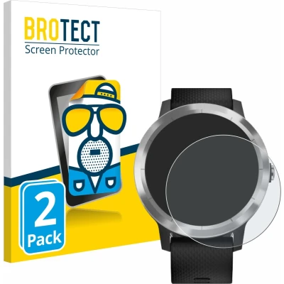 Afbeelding van BROTECT Screenprotector voor Garmin Vivoactive 3 / Forerunner 45 Approach S40 Folie Beschermfolie matte (2 Stuks)