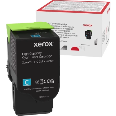 Afbeelding van Xerox toner C310/C315, 5.500 pagina&#039;s, OEM 006R04365, cyaan