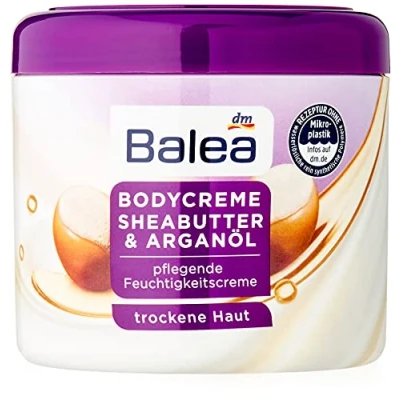 Afbeelding van Balea Sheaboter Body Cream met waardevolle arganolie voor de droge huid (500 ml)