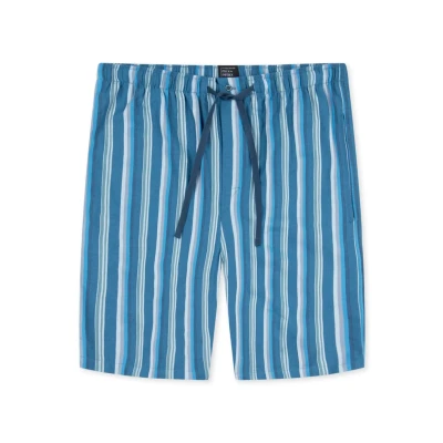 Afbeelding van Schiesser Bermuda Pyjamabroek, Heren, Maat: 48, Aquarium
