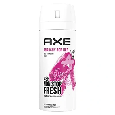 Afbeelding van Axe Deospray Anarchy for Her 48 uur 150 ml.