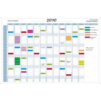 Image de Planning Exacompta Exaplanner Magnétique Annuel Anglais