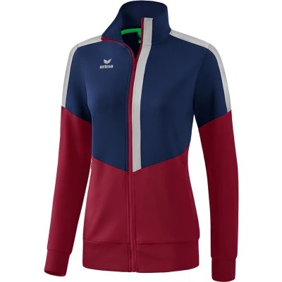 Afbeelding van Erima Squad worker jack dames new navy/bordeaux/silver grey