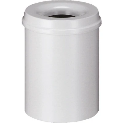 Afbeelding van Papierbak vlamdovend 15ltr grijs