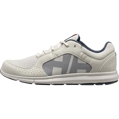 Afbeelding van Helly Hansen Ahiga V4 Hydropower Trail schoenen voor heren, Offwhite, Orion Blue