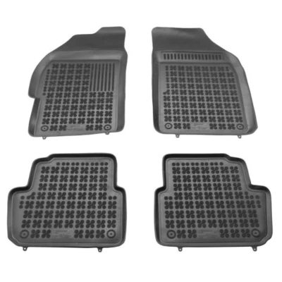 Afbeelding van REZAW PLAST 202106 Vloermatset Rubber voor en achter Zwart CHEVROLET: Spark