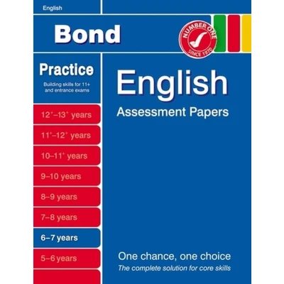 Afbeelding van Bond English Assessment Papers 6 7 Years