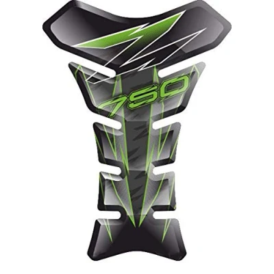 Afbeelding van PARASERBATOIO ADESIVO, TANKPAD, TANKPROTECZ, RESINATO EFFETTO 3D, compatibel met Kawasaki Z750 V2