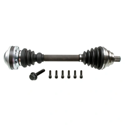 Afbeelding van FEBI BILSTEIN 183497 Aandrijfas Vooras links Met schroeven VOLKSWAGEN: Golf 5, Touran I, Plus / Crossgolf, SKODA: Superb III Estate