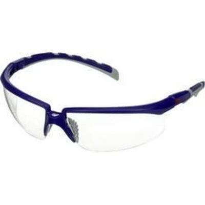 Afbeelding van 3M S2001ASP BLU Veiligheidsbril Met anti condens coating, Verstelbare hoek Blauw, Grijs EN 166 DIN