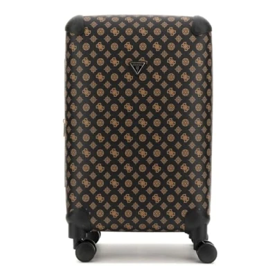 Afbeelding van GUESS Trolley Wilder 22 IN 8 WHEELER Brown Donkerbruin 64cm