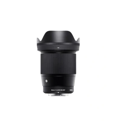 Image de Objectif hybride Sigma 16 mm f/1.4 DC DN Contemporary Noir Monture Micro 4/3