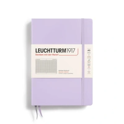 Afbeelding van Leuchtturm1917 Notitieboek Medium Smooth Colors Lilac Geruit