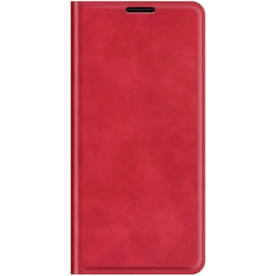 Afbeelding van Casecentive Magnetische Leren Wallet iPhone 14 rood
