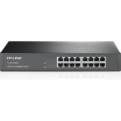 Afbeelding van TP LINK TL SF1016DS Netwerk Switch Unmanaged