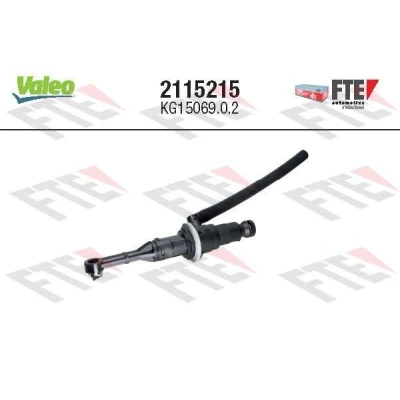 Afbeelding van FTE 2115215 Hoofdkoppelingscilinder voor stuur links/rechts OPEL: Movano A Van, Platform / Chassis, Minibus
