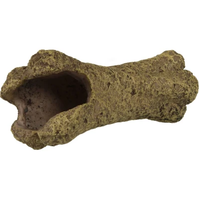 Afbeelding van Terra Della Natuurlijke Decoratie Reptielen Hol Been 18,2x7,3x7,2cm Meerkleurig 1st