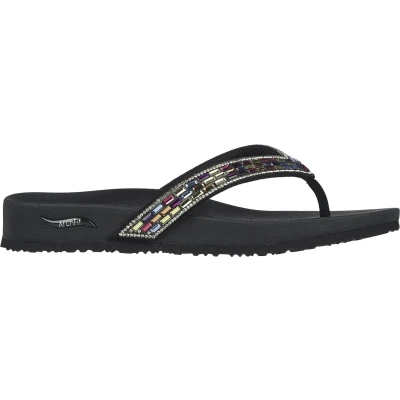 Afbeelding van Skechers Arch Fit Meditation Glam Gal Dames Slippers Zwart
